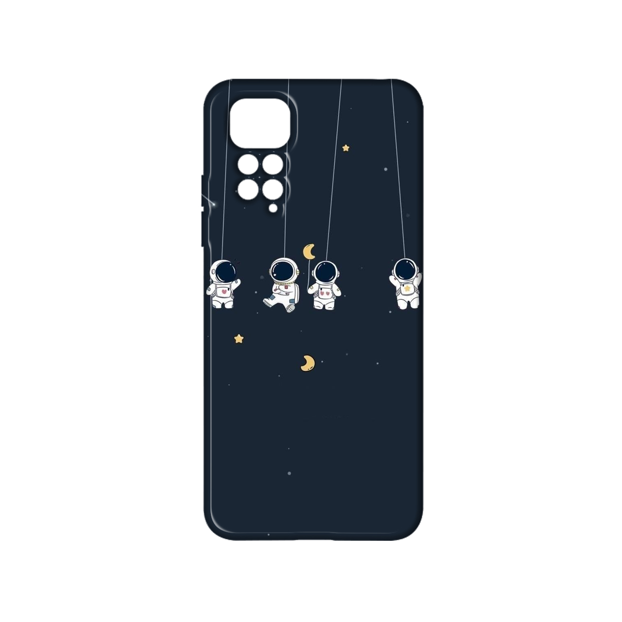 کاور مدل فضانورد کد 186 مناسب برای گوشی موبایل شیائومی Redmi Note 11 4G / Note 11s
