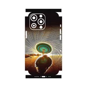 MAHOOT Night Light Fountain-FullSkin Cover Sticker for Apple iphone 13 Pro