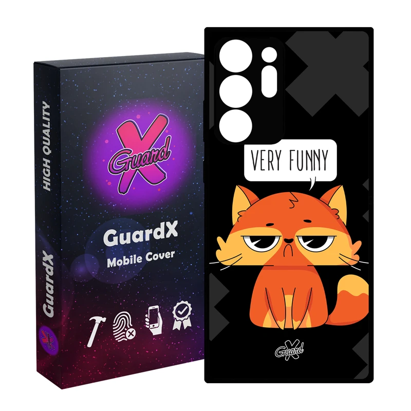 کاور گارد ایکس طرح Funny مدل Glass10161 مناسب برای گوشی موبایل سامسونگ Galaxy Note 20 Ultra