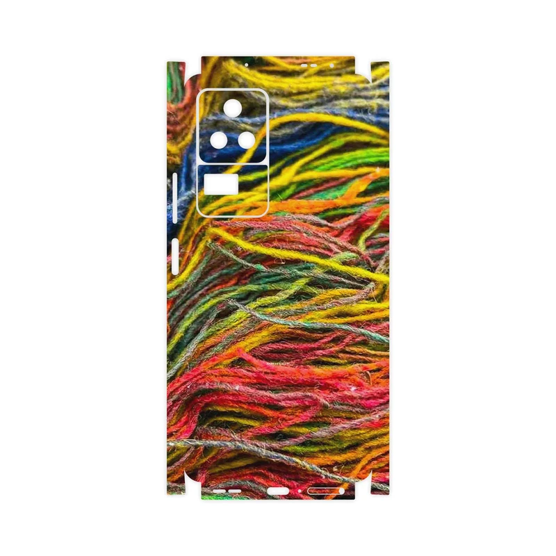 برچسب پوششی ماهوت مدل Fabric Texture 9-FullSkin مناسب برای گوشی موبایل شیائومی Poco F4 5G