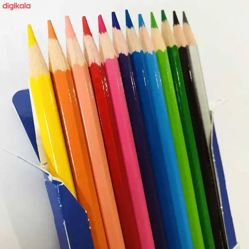 مداد رنگی 12 رنگ سی کلاس کد 007