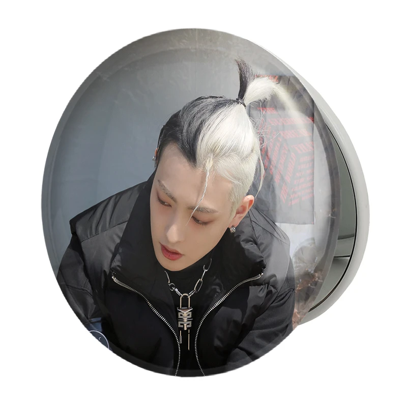 آینه جیبی خندالو طرح هونگ جونگ گروه ایتیز مدل تاشو کد 21238