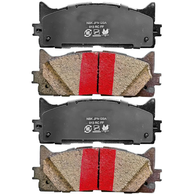 لنت ترمز جلو خودرو فورس مدل ریسینگ سرامیک دو جفت مناسب برای تویوتا کمری، تویوتا کمری GL
