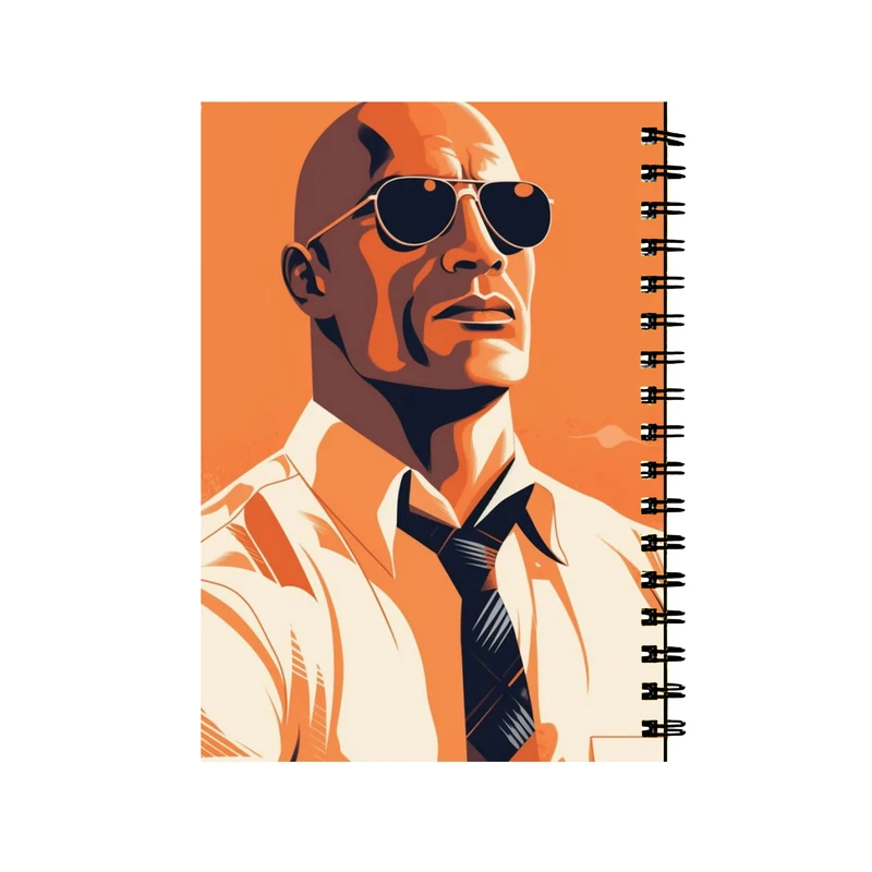 دفتر مشق 50 برگ طرح راک کد 27