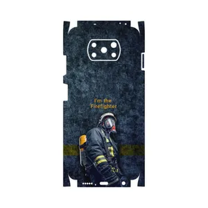 MAHOOT Firefighter-FullSkin Cover Sticker for Xiaomi Poco X3 NFC