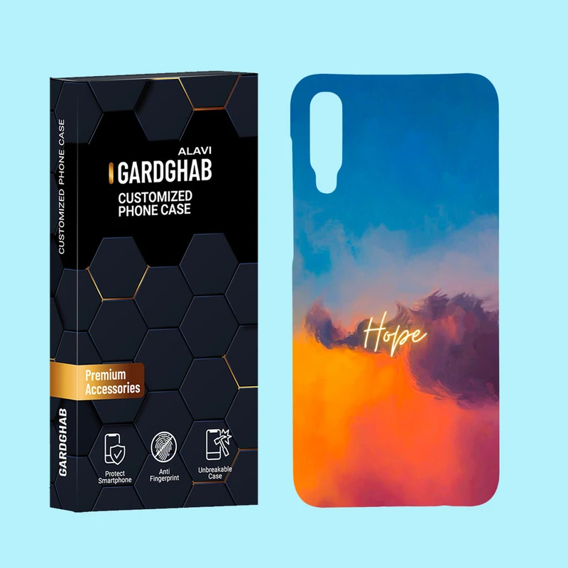 کاور گارد قاب علوی مدل متن مناسب برای گوشی موبایل سامسونگ Galaxy A50 / A50s / A30s