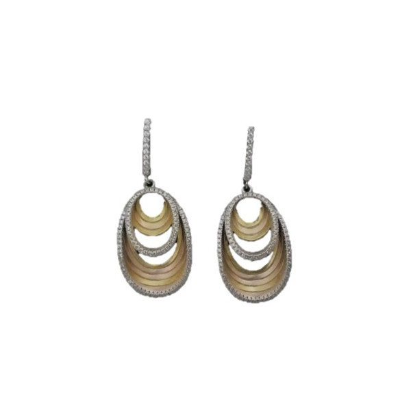 گوشواره نقره زنانه مدل g-2154