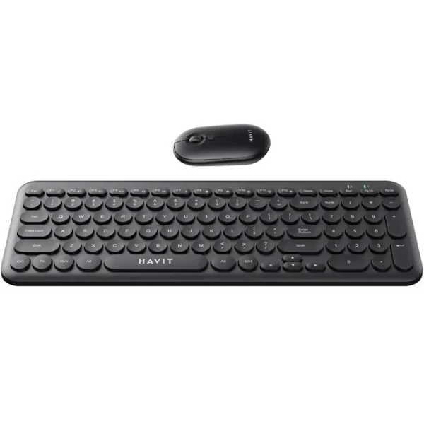 کیبورد و ماوس بی سیم هویت مدل KB-254GCM