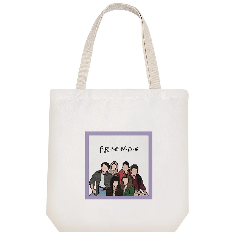 ساک خرید خندالو طرح فرندز (Friends) کد 10347