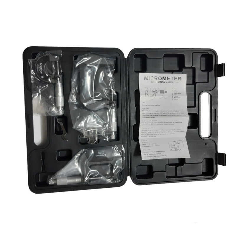 میکرومتر خارج سنج فورسیج کد 199 مجموعه 3 عددی