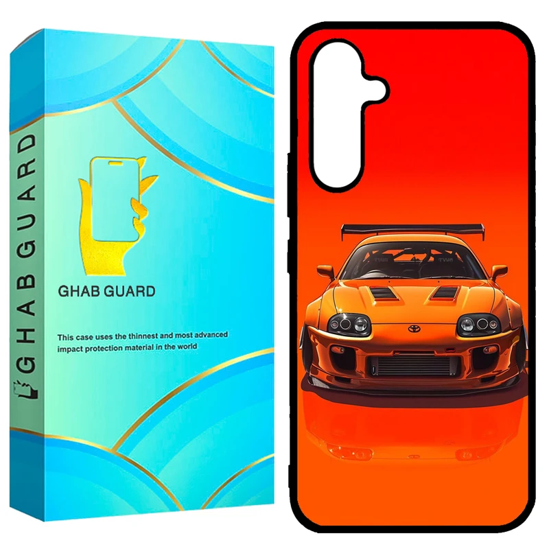 کاور قاب گارد طرح ماشین مدل GCHPA54 مناسب برای گوشی موبایل سامسونگ  Galaxy A54 5G