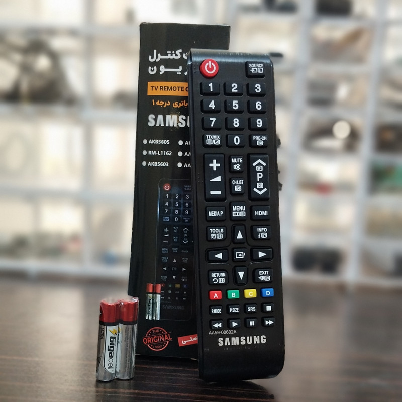 ریموت کنترل تلویزیون  مدل AA59-00602A به همراه باتری