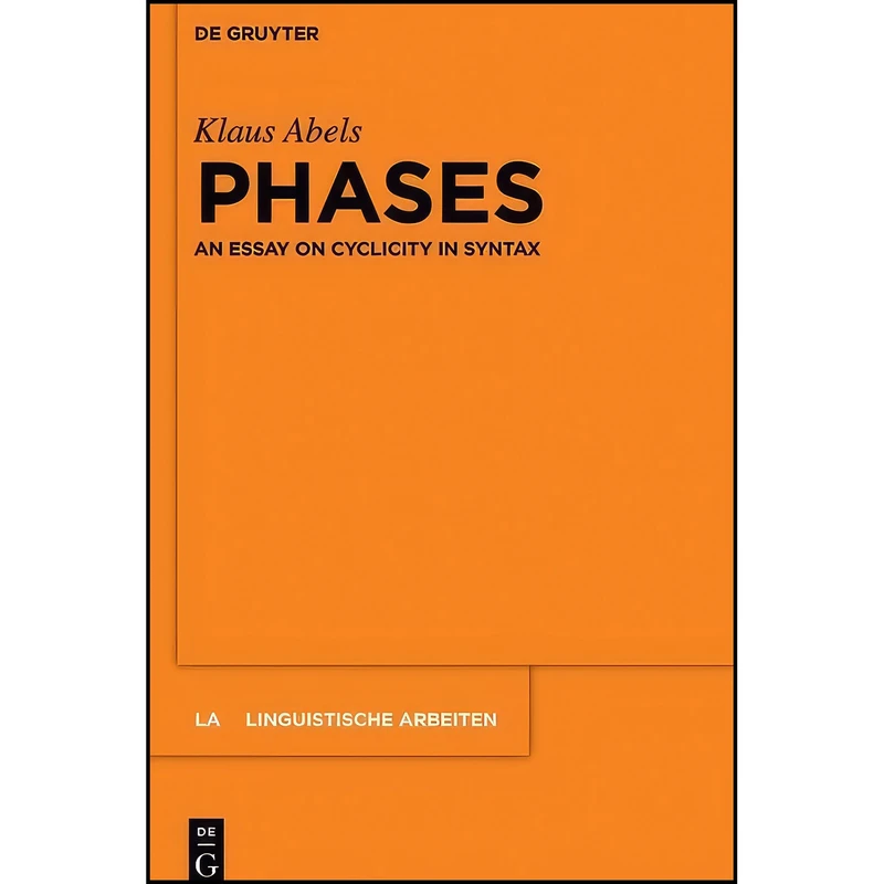 کتاب Phases  اثر Klaus Abels انتشارات de Gruyter