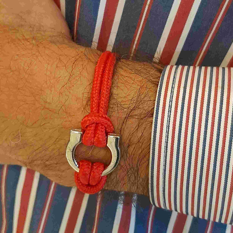 دستبند مردانه مدل امگا پارکورد کد 3060