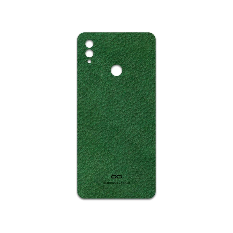 برچسب پوششی ماهوت مدل Green-Leather مناسب برای گوشی موبایل آنر Note 10