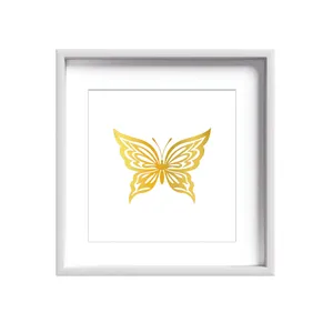 تابلو طلاکوب زرکات طرح پروانه مدل Butterfly