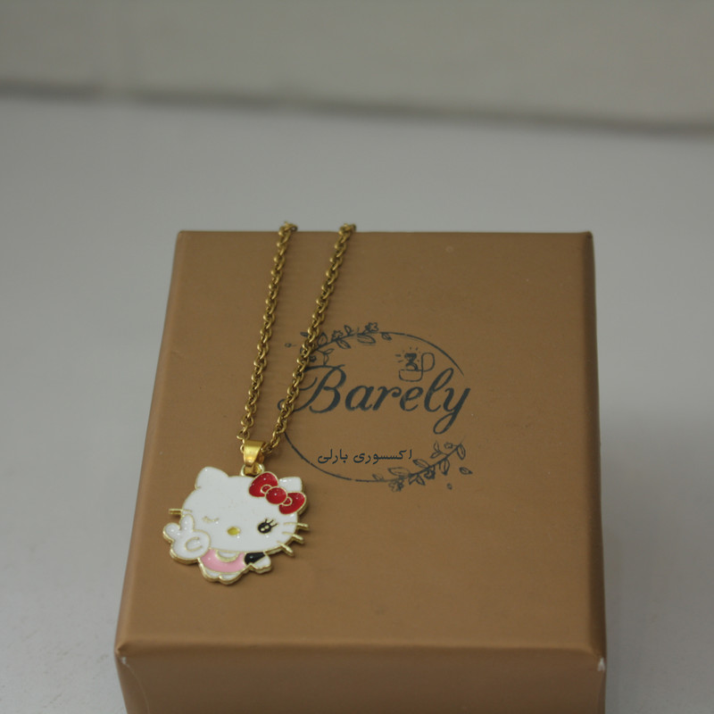 گردنبند دخترانه مدل کیتی گردنبند دخترانه مدل کیتی