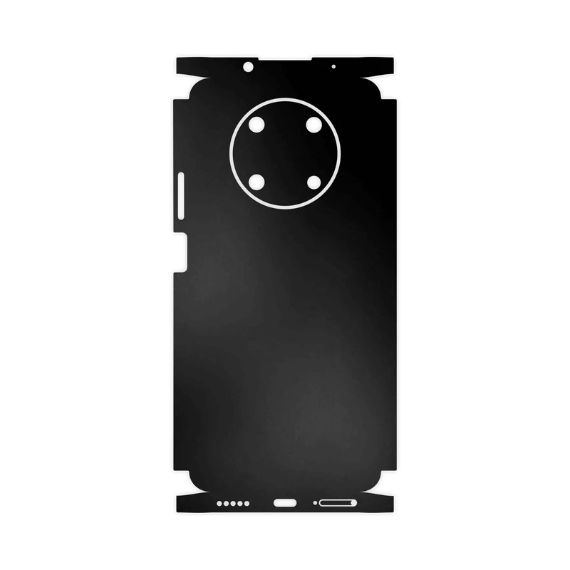 برچسب پوششی ماهوت مدل Matte-Black-FullSkin مناسب برای گوشی موبایل هوآوی Nova Y90