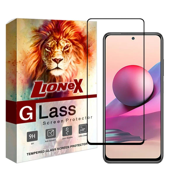 محافظ صفحه نمایش لایونکس مدل FULZPLUS مناسب برای گوشی موبایل شیائومی Redmi Note 10S