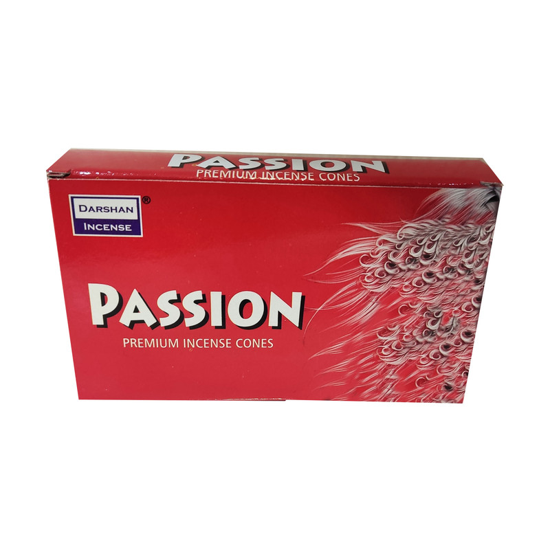عود دارشان مدل مخروطی طرح PASSION عود دارشان مدل مخروطی طرح PASSION