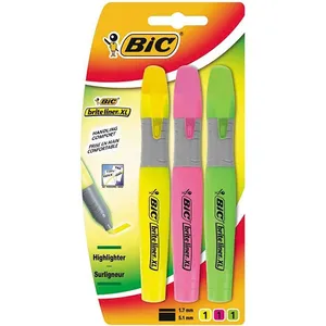 ماژیک علامت گذار بیک مدل Brite Liner XL 3 Colors