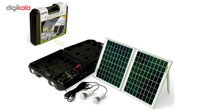 ژنراتور خورشیدی واگان مدل 2549 توان 60 وات ظرفیت 8.5 آمپرساعت