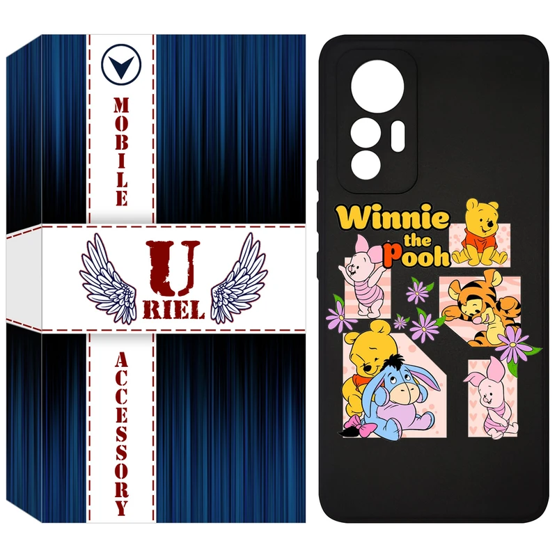 کاور یوریل قاب مدل KSH کد 56 طرح کارتونی مناسب برای گوشی موبایل شیائومی 12 Lite