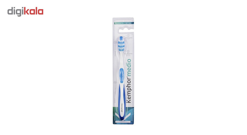 مسواک کمفور مدل KEMPHOR MEDIUM TOOTHBRUSH با برس متوسط