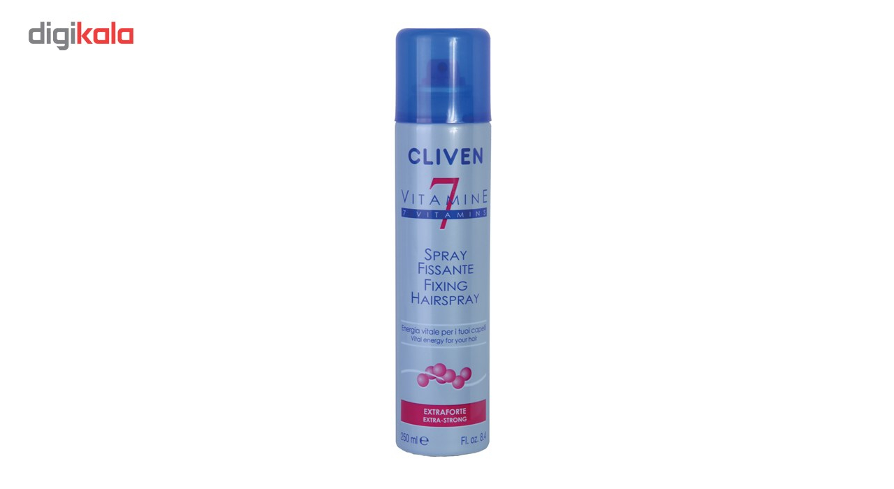 اسپری نگهدارنده حالت مو کلیون مدل 7 Vitamin حجم 250 میلی لیتر