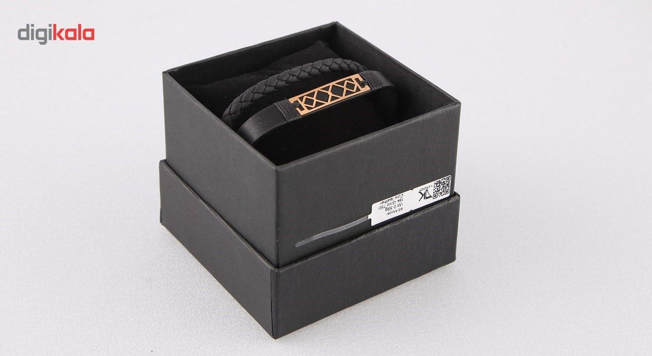 دستبند طلا 18 عیار کابوک کد 175049 -  - 6