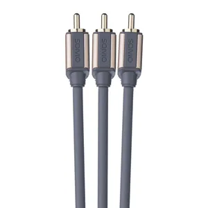 کابل 3xRCA به 3xRCA سومو مدل SR1302 طول 2 متر