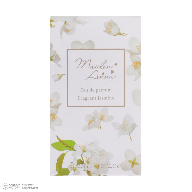 عطر جیبی زنانه میدن آنا مدل fragrant jasmine حجم 30 میلی‌لیتر، با رایحه گلی و ماندگاری متوسط مناسب پاییز