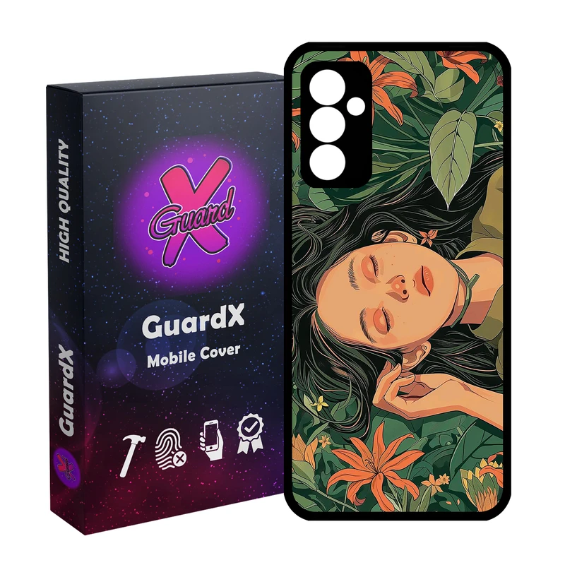 کاور گارد ایکس طرح دختر مدل 10789 مناسب برای گوشی موبایل سامسونگ Galaxy A15 4G / A15 5G