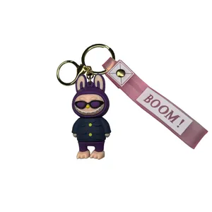 جاکلیدی مدل C102 طرح سیلیکونی لبوبو عینکی