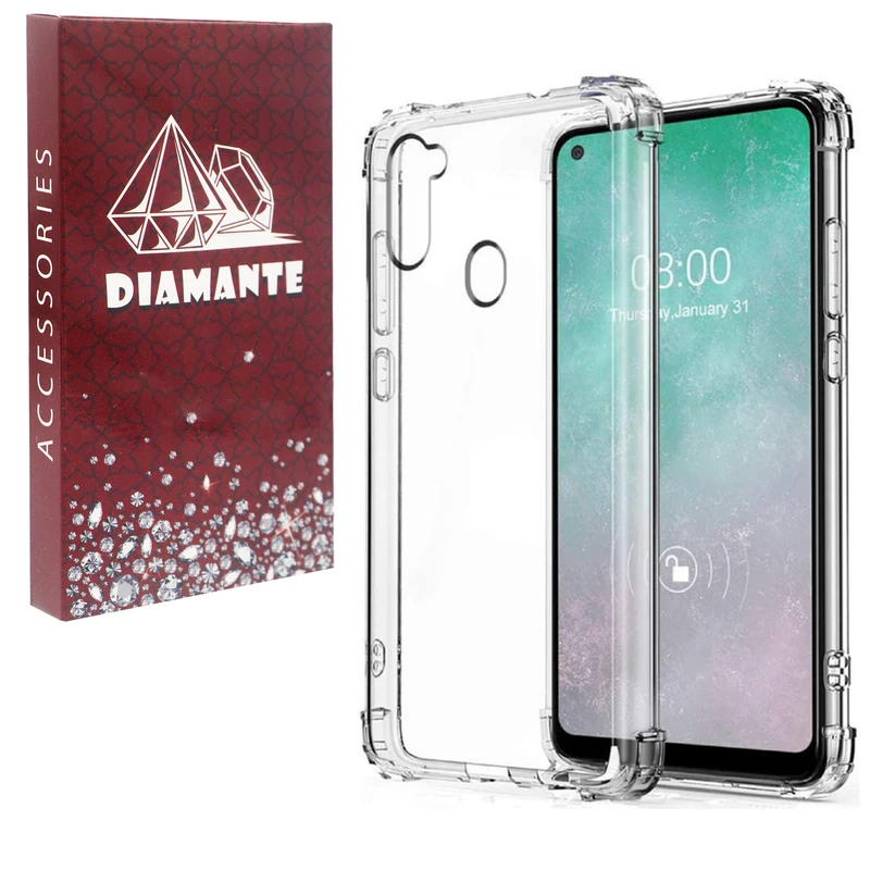 کاور دیامانته مدل ساده مناسب برای گوشی موبایل سامسونگ Galaxy A11