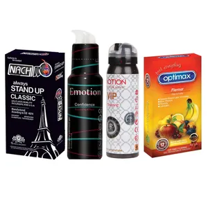 پک محصولات جنسی کد N51-GE521-SE430-O224 سری X-20 مجموعه 4 عددی