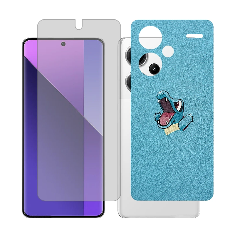 محافظ صفحه نمایش شفاف گلس مدل Together مناسب برای گوشی موبایل شیائومی Redmi Note 13 Pro Plus به همراه برچسب پوششی 