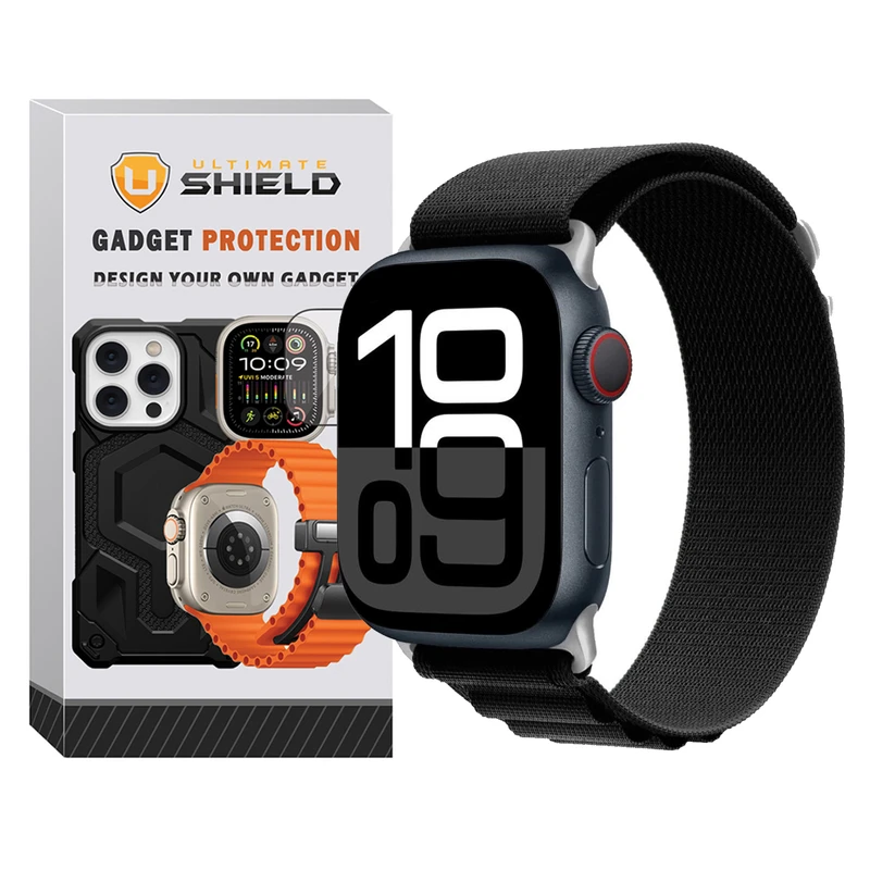 بند آلتیمیت شیلد مدل Alpine UL مناسب برای اپل واچ سری 10 سایز 46 میلی متری