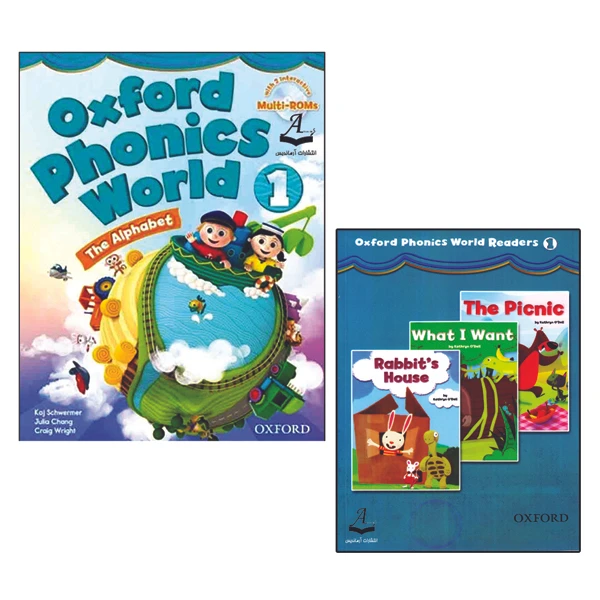کتاب Oxford Phonics World 1 با داستان اثر جمعی از نویسندگان انتشارات آرماندیس دو جلدی