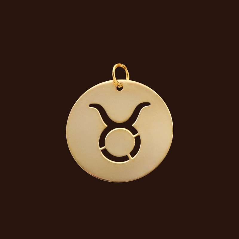 آویز گردنبند طلا 18 عیار زنانه الن نار مدل ماه تولد ارديبهشت N9526