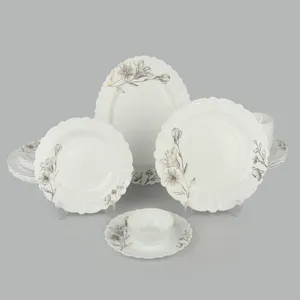 سرویس غذاخوری 25 پارچه 6 نفر مدل شیپوری