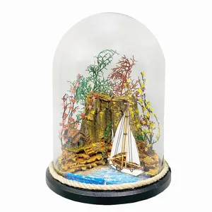 چراغ خواب هانسل وود مدل ساحل فصل پاییز کد 30cm