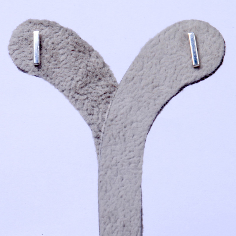 گوشواره نقره زنانه مدل نور G002 گوشواره نقره زنانه مدل نور G002