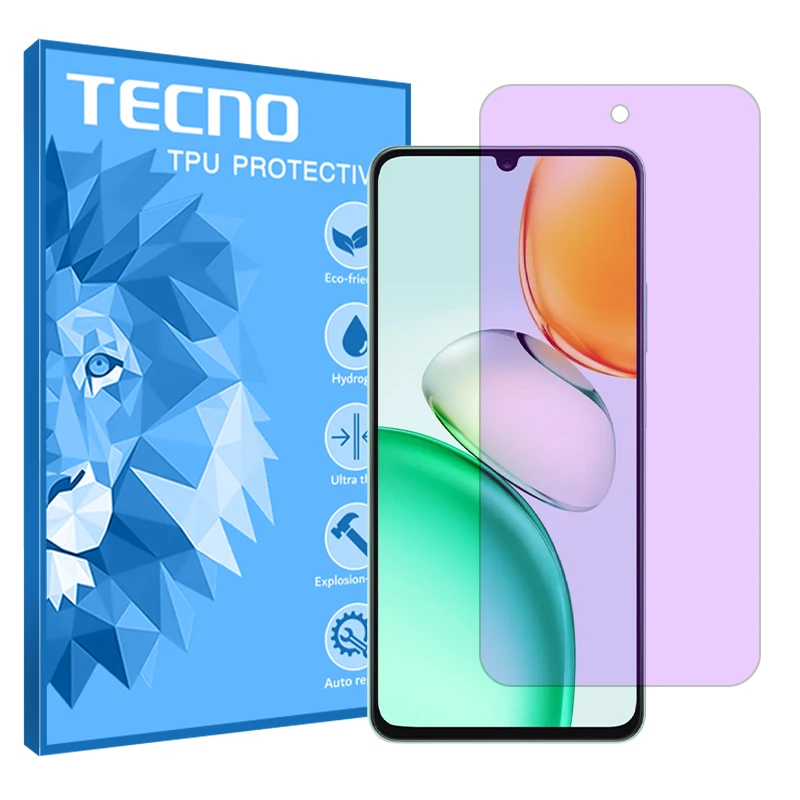 محافظ صفحه نمایش فیلتر بنفش تکنو مدل Eye Care مناسب برای گوشی موبایل آنر Play 10