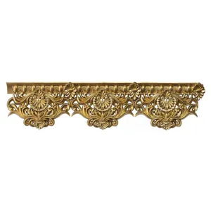 کتیبه پرده طرح صدف مدل S103 طول 118 سانتی متر بسته 4 عددی