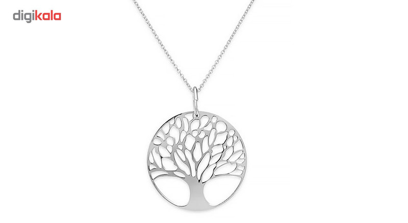 گردنبند نقره ترمه مدل درخت Termeh a27