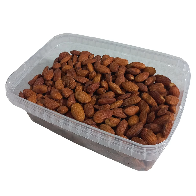 مغز بادام درختی برشته لعابی - 600 گرم