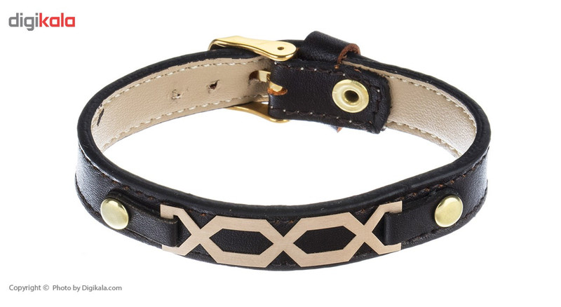 دستبند طلا 18 عیار مردانه مایا ماهک مدل MB0671