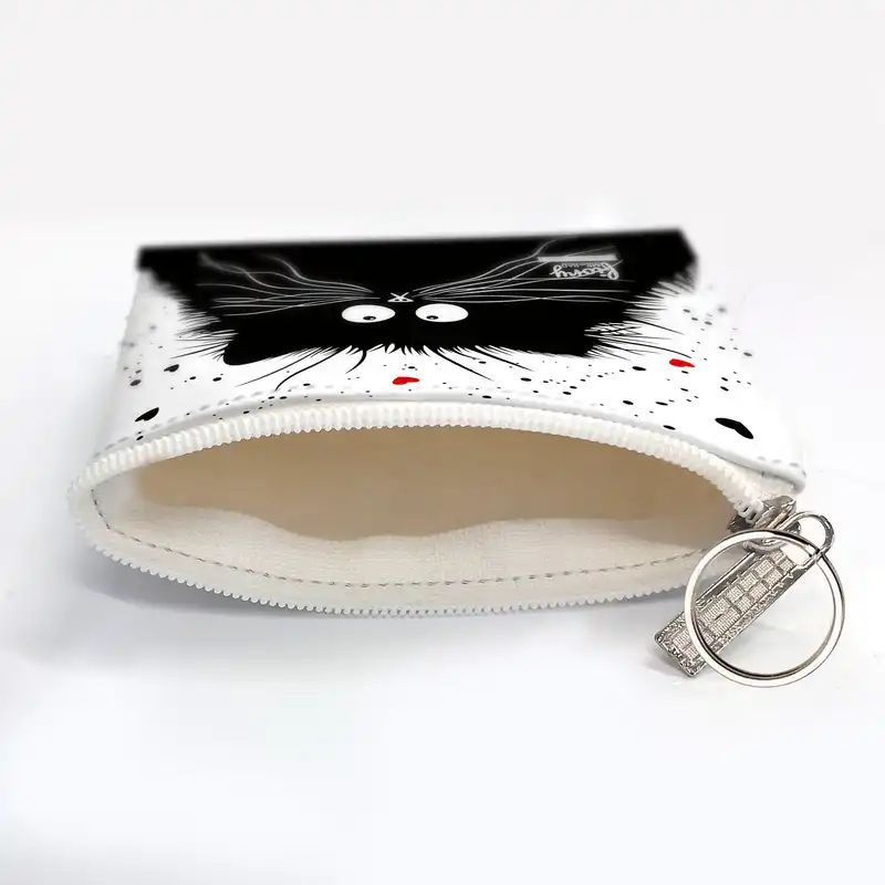 کیف پول فیوری مدل گربه خپل طرح جیمز کد 2372