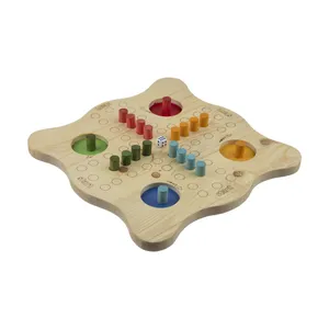 بازی فکری سپیدار چوب مدل منچ کد MN02